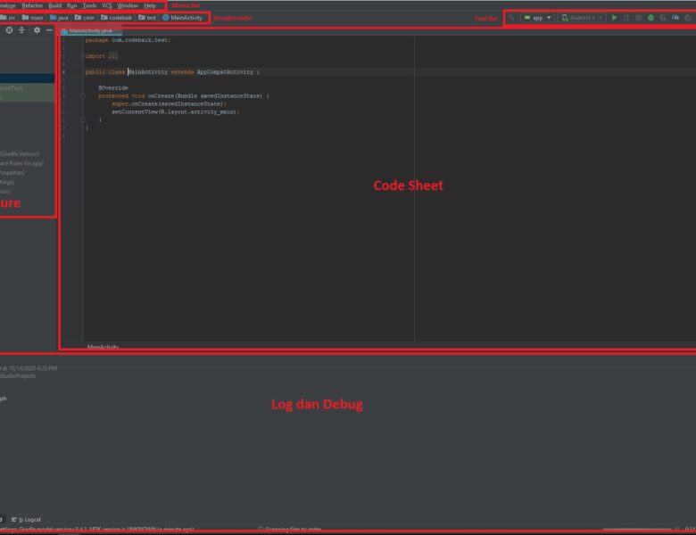 Element penting di Android Studio yang wajib diketahui coder pemula
