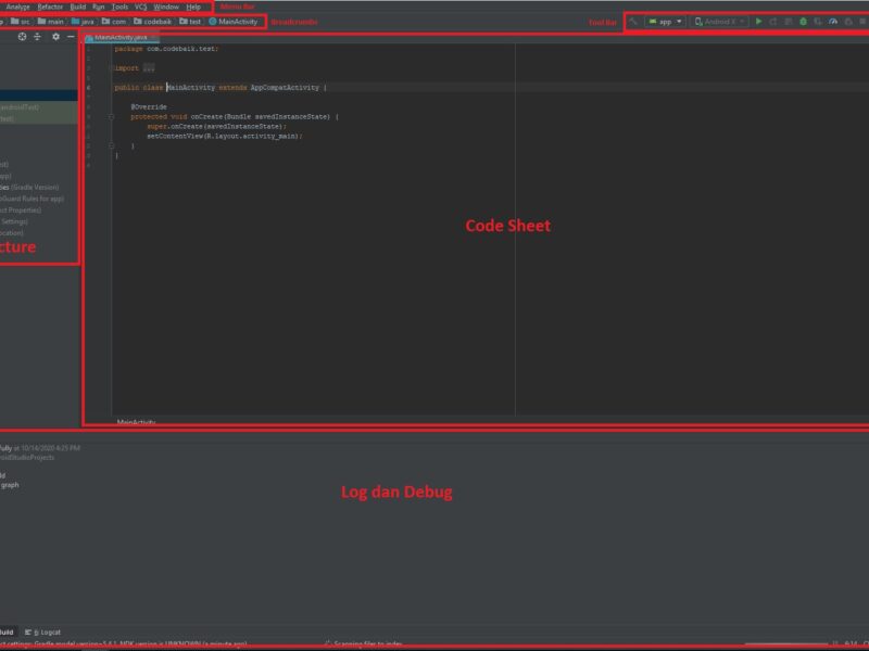 Element penting di Android Studio yang wajib diketahui coder pemula